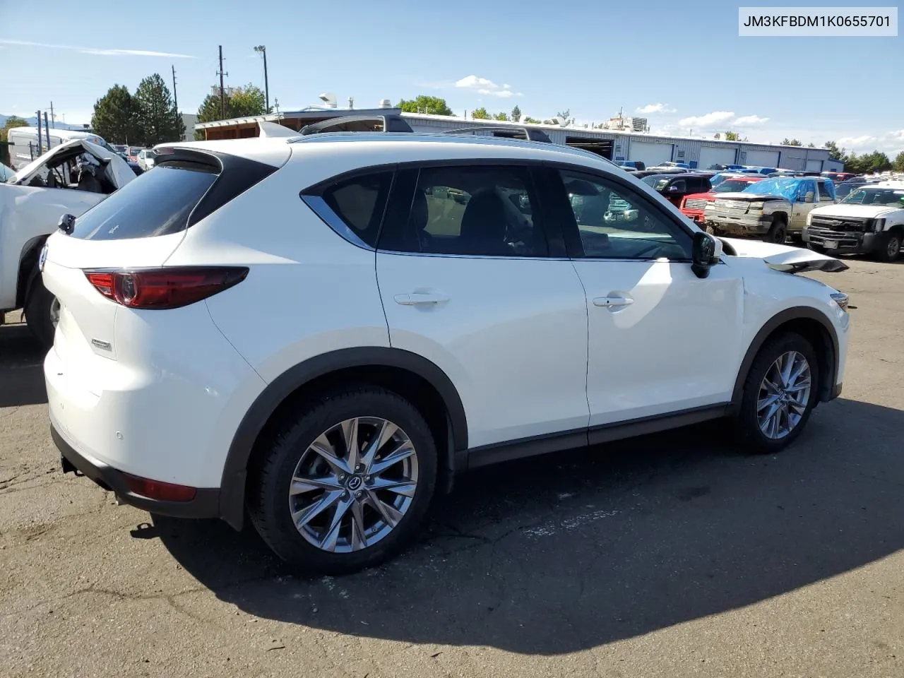 2019 Mazda Cx-5 Grand Touring VIN: JM3KFBDM1K0655701 Lot: 72841454