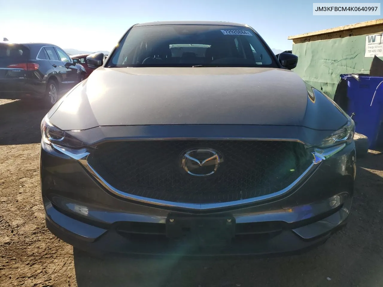 2019 Mazda Cx-5 Touring VIN: JM3KFBCM4K0640997 Lot: 72920884