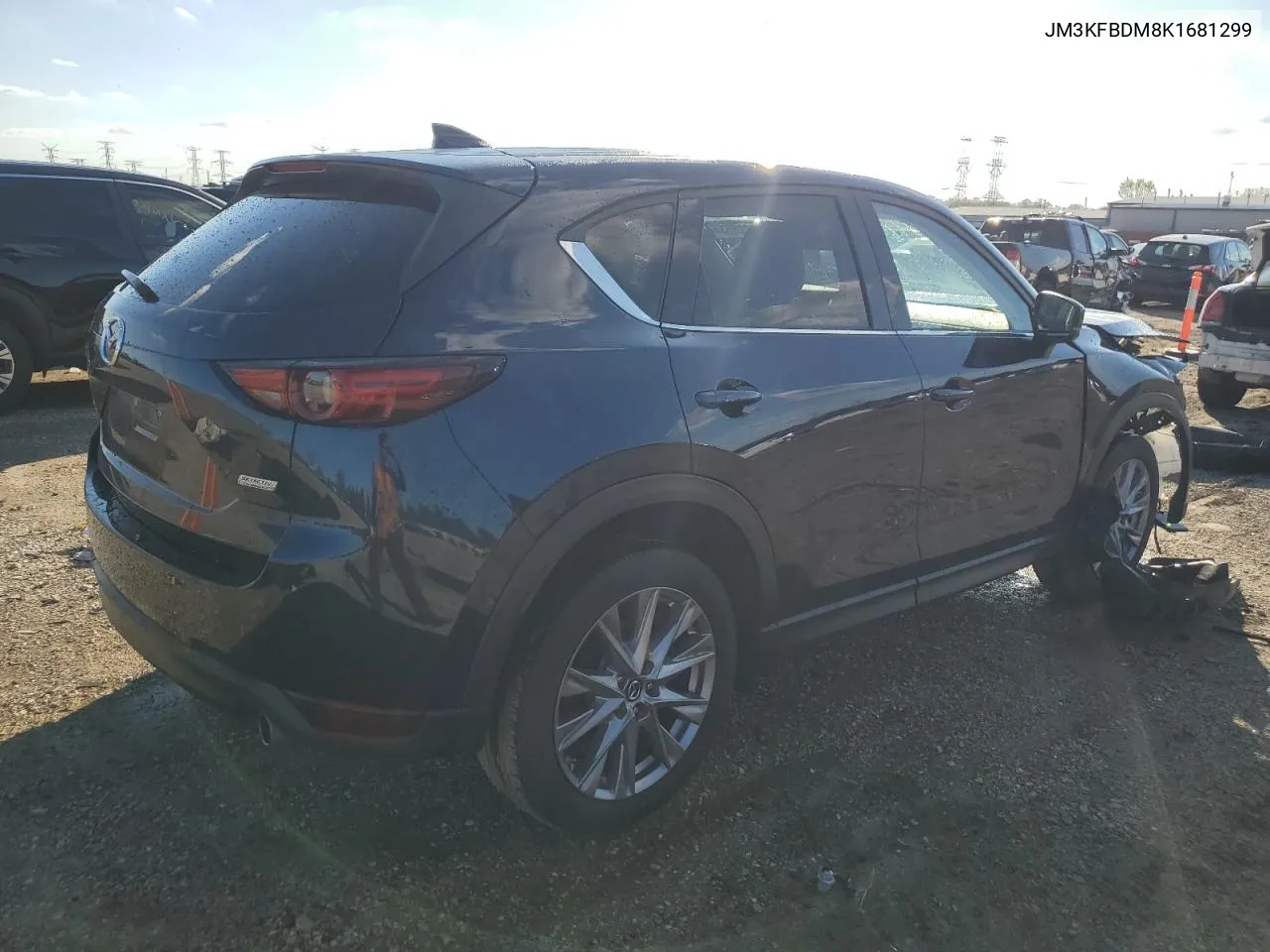 2019 Mazda Cx-5 Grand Touring VIN: JM3KFBDM8K1681299 Lot: 72928534