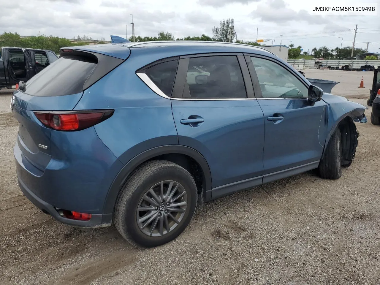 2019 Mazda Cx-5 Touring VIN: JM3KFACM5K1509498 Lot: 72930504