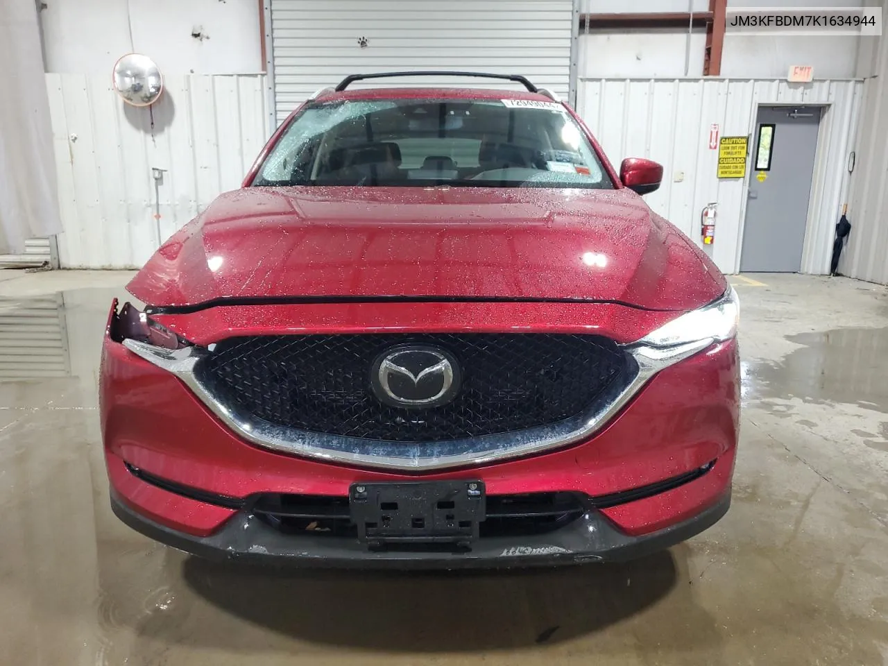 2019 Mazda Cx-5 Grand Touring VIN: JM3KFBDM7K1634944 Lot: 72949044