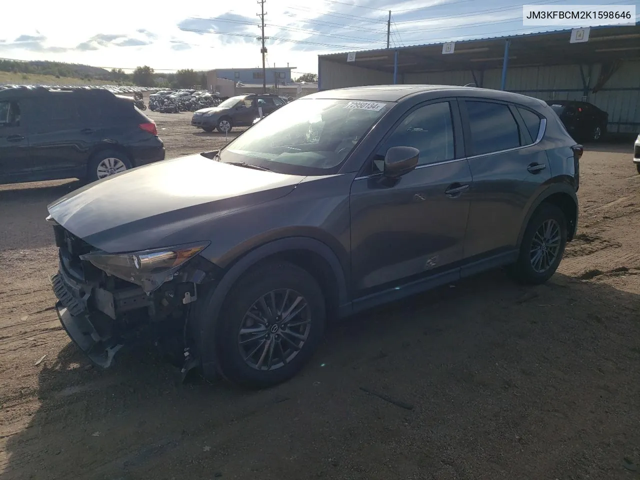 2019 Mazda Cx-5 Touring VIN: JM3KFBCM2K1598646 Lot: 72950134