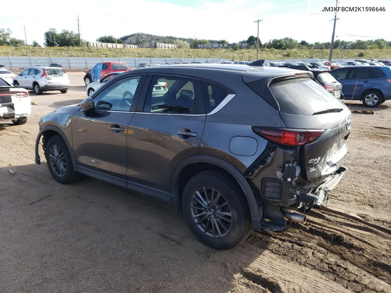 2019 Mazda Cx-5 Touring VIN: JM3KFBCM2K1598646 Lot: 72950134