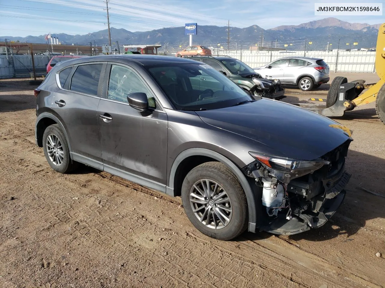 2019 Mazda Cx-5 Touring VIN: JM3KFBCM2K1598646 Lot: 72950134