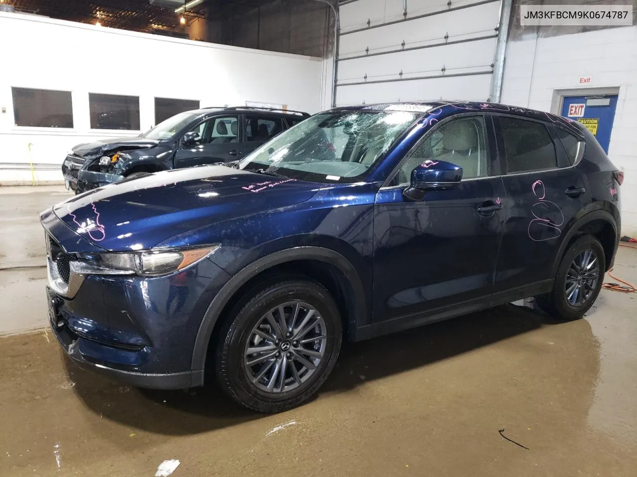 2019 Mazda Cx-5 Touring VIN: JM3KFBCM9K0674787 Lot: 73155864