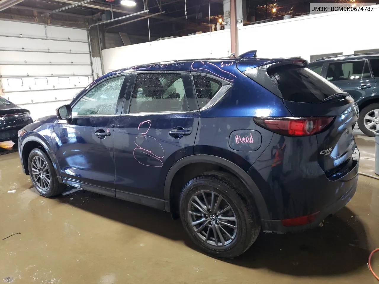 2019 Mazda Cx-5 Touring VIN: JM3KFBCM9K0674787 Lot: 73155864