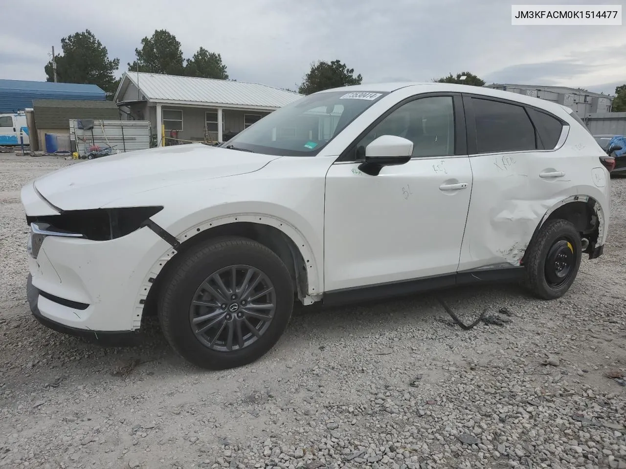 2019 Mazda Cx-5 Touring VIN: JM3KFACM0K1514477 Lot: 73530414