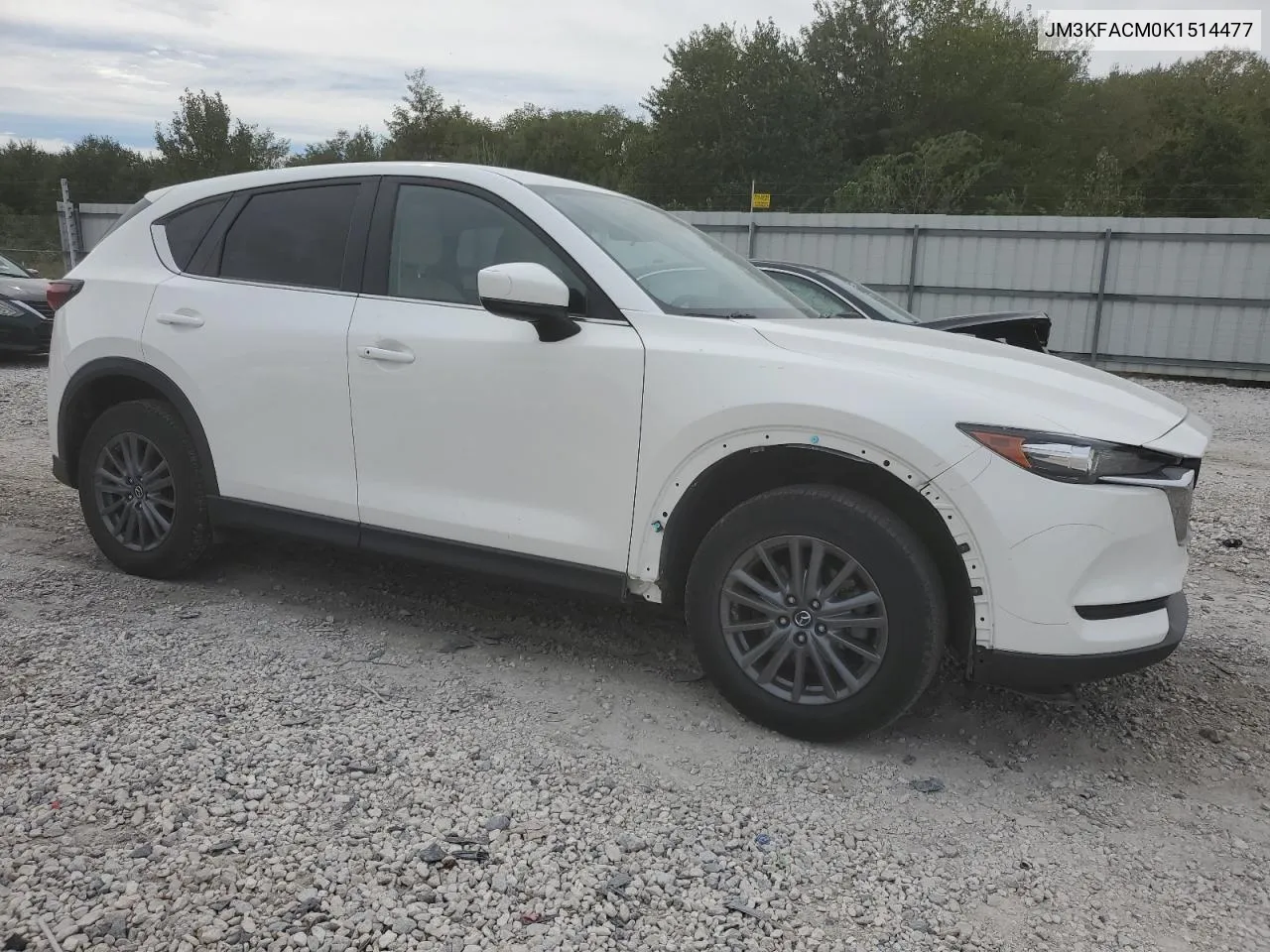 2019 Mazda Cx-5 Touring VIN: JM3KFACM0K1514477 Lot: 73530414