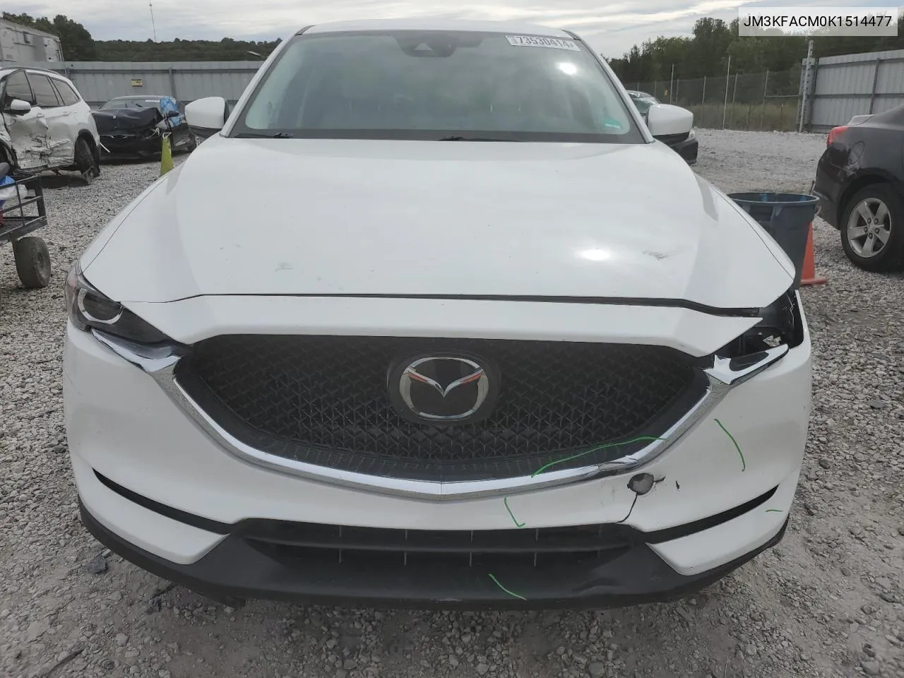 2019 Mazda Cx-5 Touring VIN: JM3KFACM0K1514477 Lot: 73530414