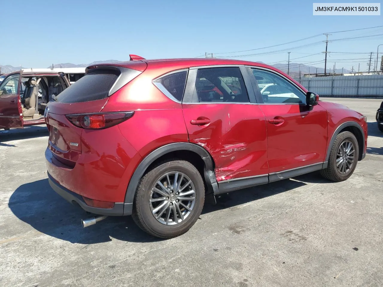 2019 Mazda Cx-5 Touring VIN: JM3KFACM9K1501033 Lot: 73604584