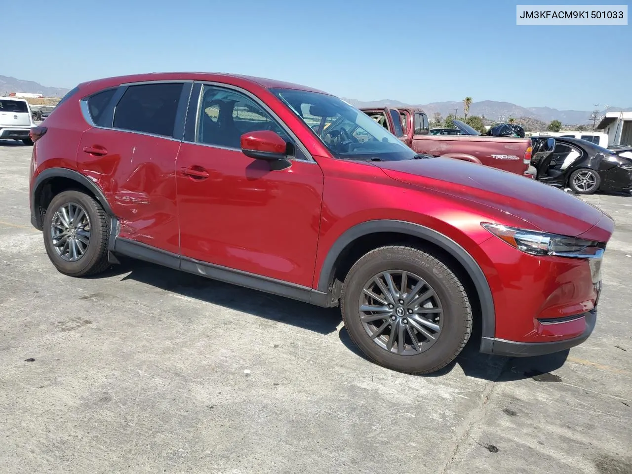 2019 Mazda Cx-5 Touring VIN: JM3KFACM9K1501033 Lot: 73604584