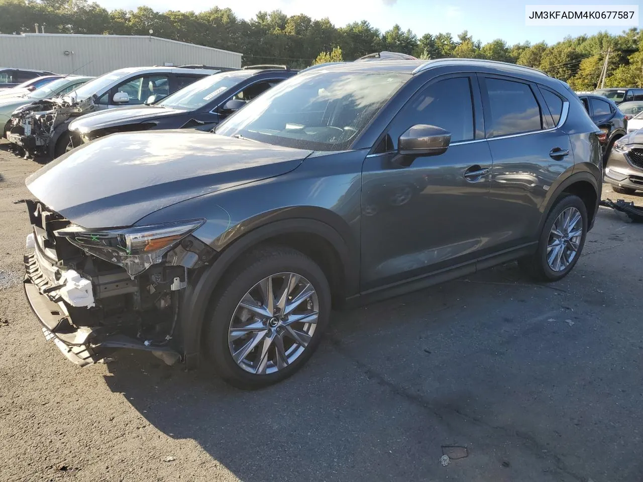 2019 Mazda Cx-5 Grand Touring VIN: JM3KFADM4K0677587 Lot: 73611244