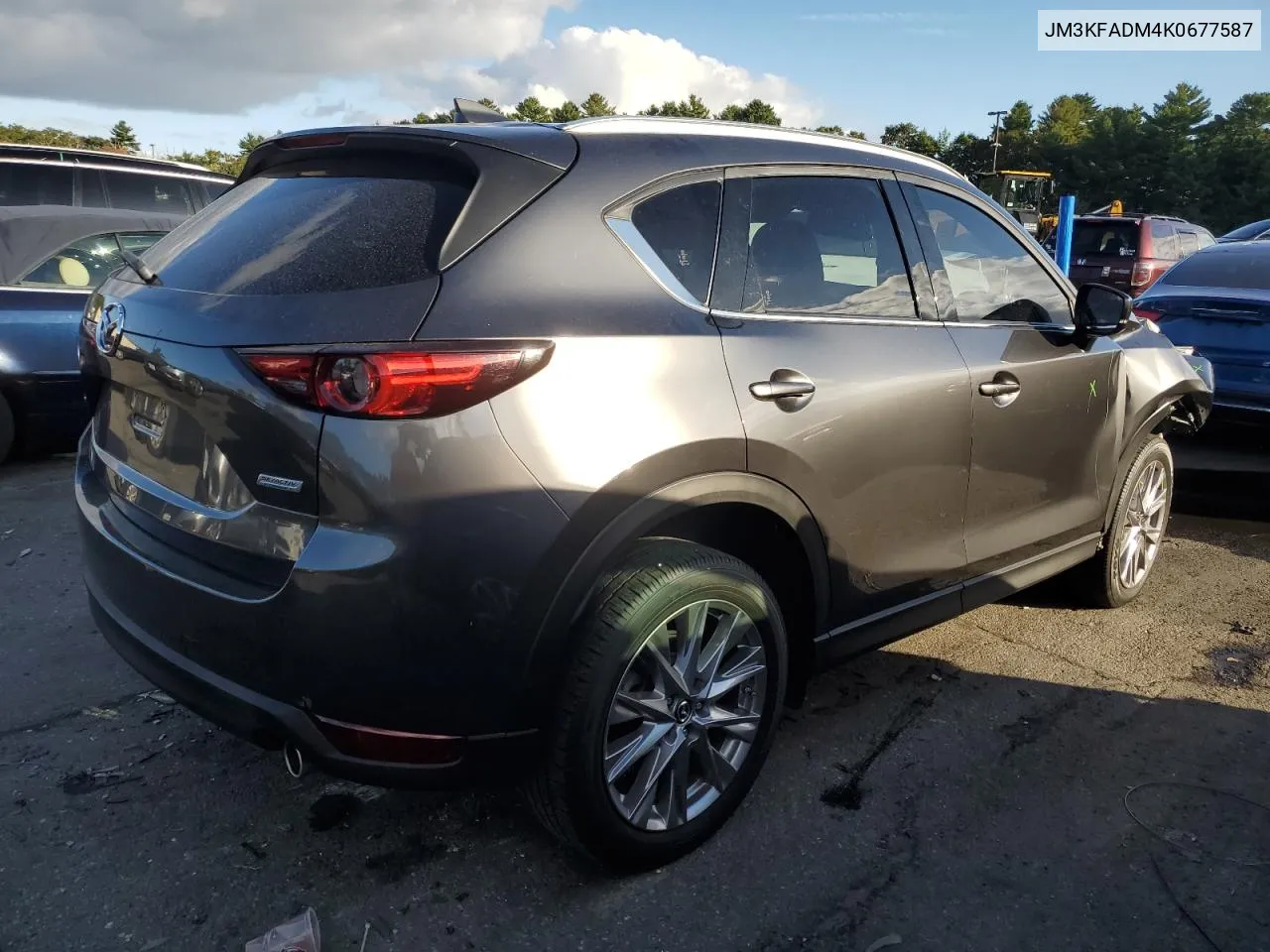 2019 Mazda Cx-5 Grand Touring VIN: JM3KFADM4K0677587 Lot: 73611244