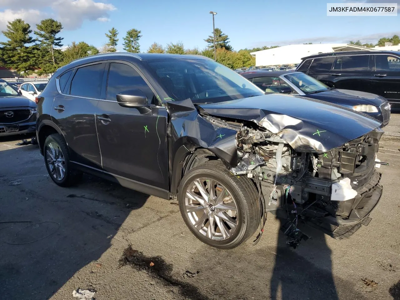 2019 Mazda Cx-5 Grand Touring VIN: JM3KFADM4K0677587 Lot: 73611244