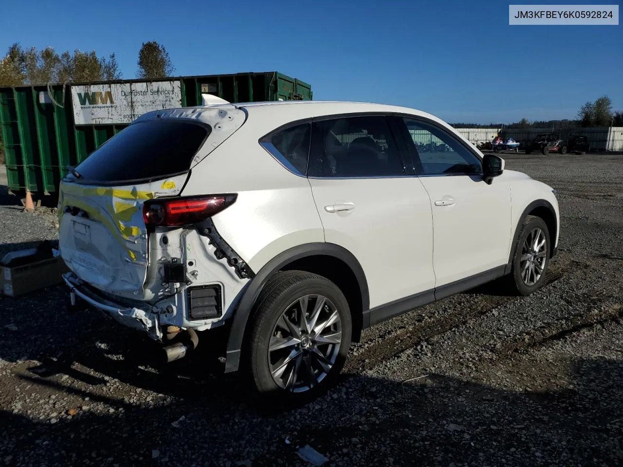 2019 Mazda Cx-5 Signature VIN: JM3KFBEY6K0592824 Lot: 73736504