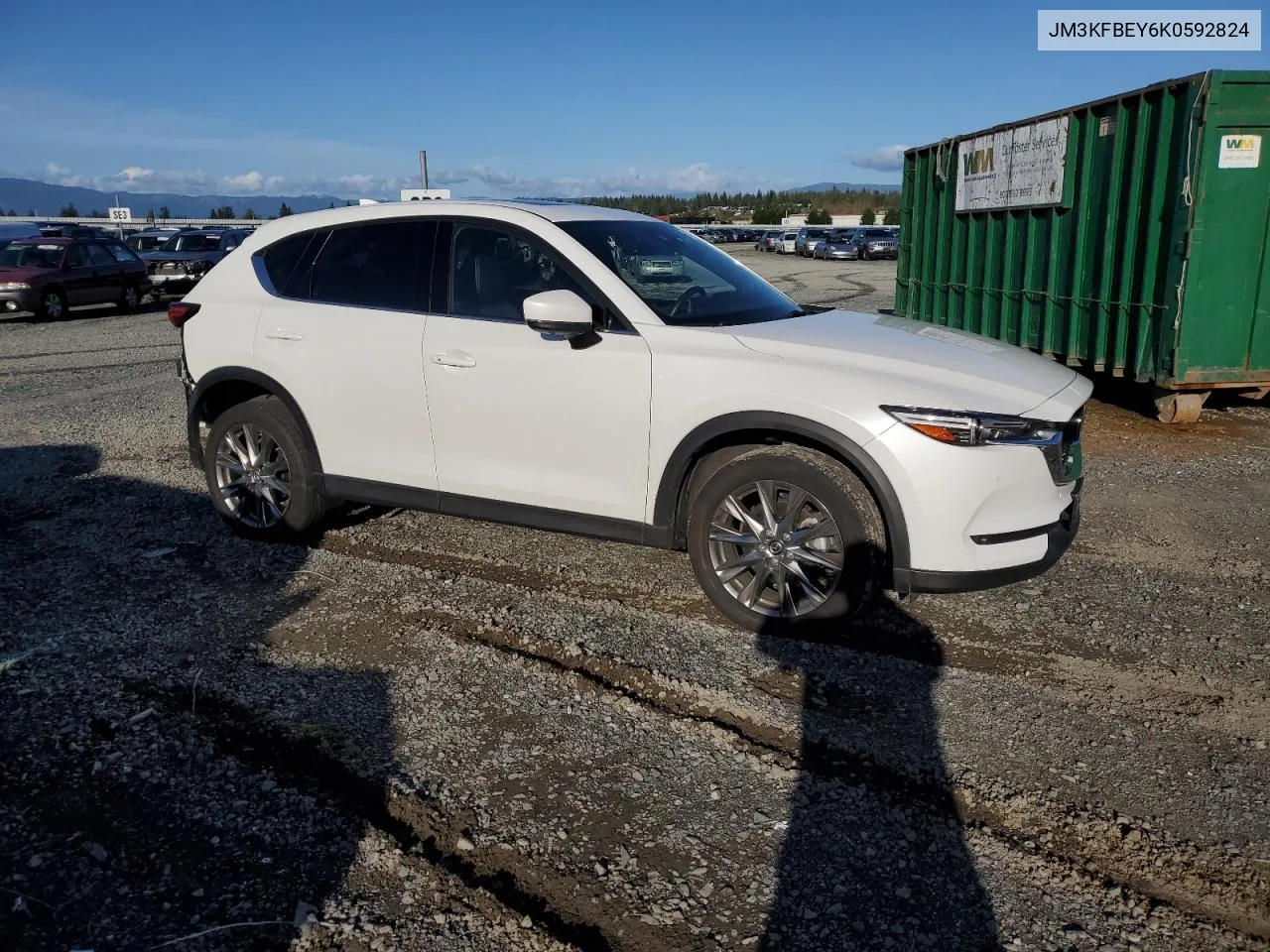 2019 Mazda Cx-5 Signature VIN: JM3KFBEY6K0592824 Lot: 73736504