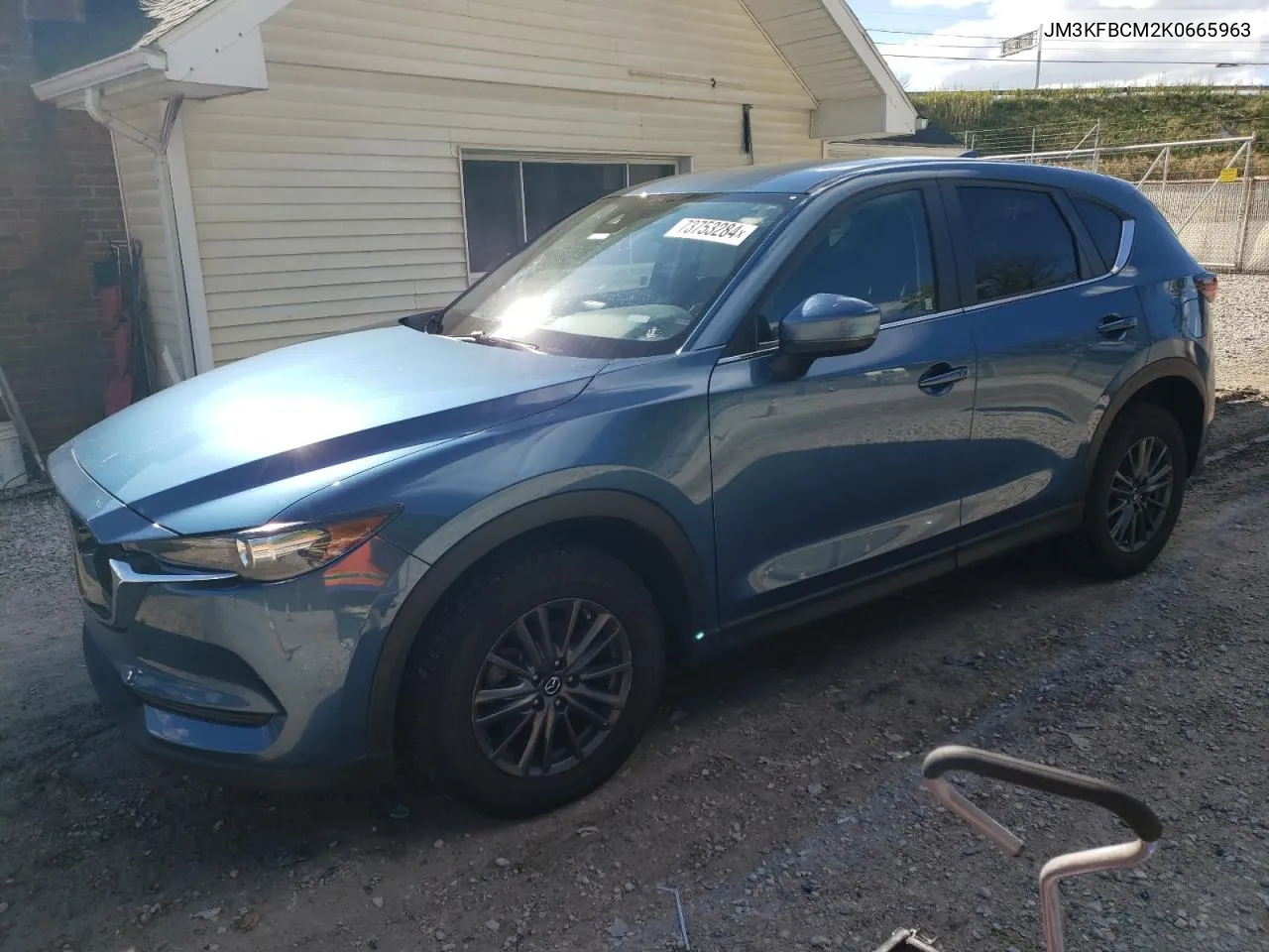 2019 Mazda Cx-5 Touring VIN: JM3KFBCM2K0665963 Lot: 73753284