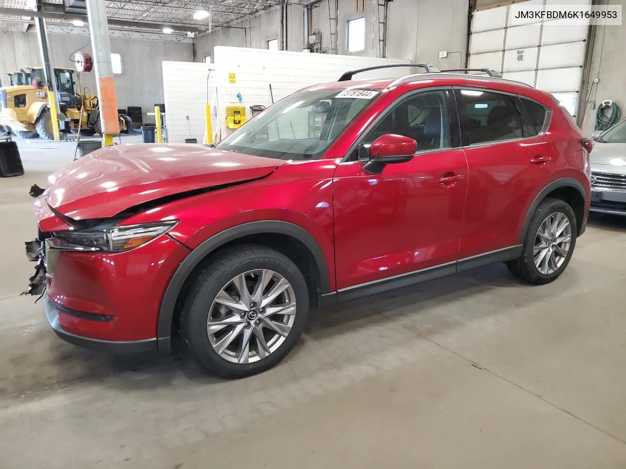 2019 Mazda Cx-5 Grand Touring VIN: JM3KFBDM6K1649953 Lot: 73781844