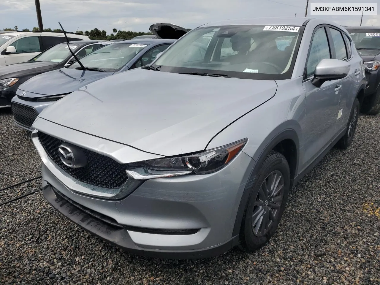 2019 Mazda Cx-5 Sport VIN: JM3KFABM6K1591341 Lot: 73819254