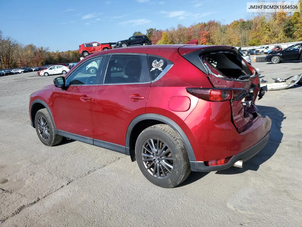 2019 Mazda Cx-5 Touring VIN: JM3KFBCM2K1654536 Lot: 73942404