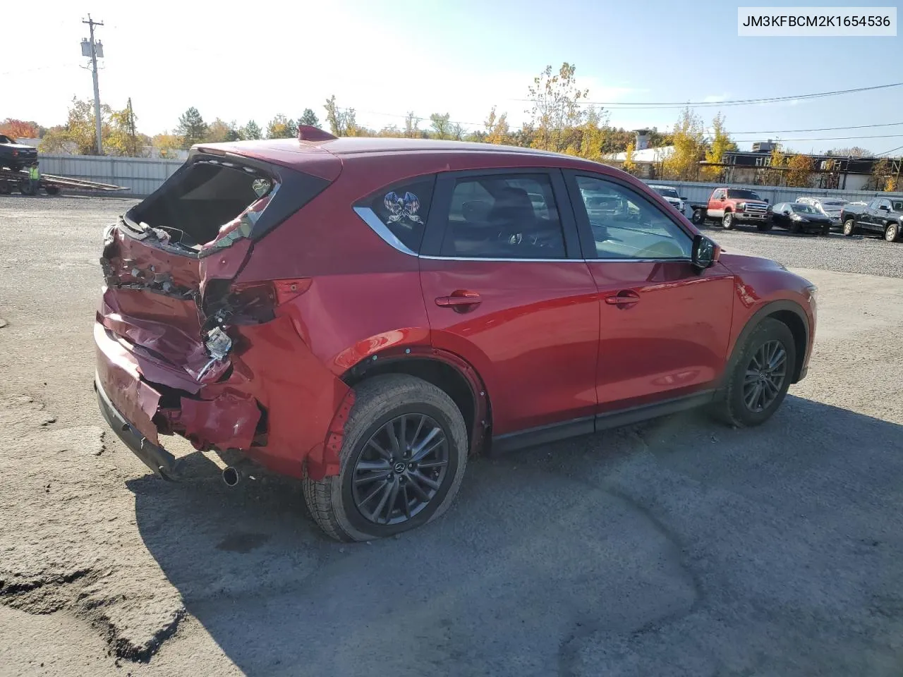 2019 Mazda Cx-5 Touring VIN: JM3KFBCM2K1654536 Lot: 73942404