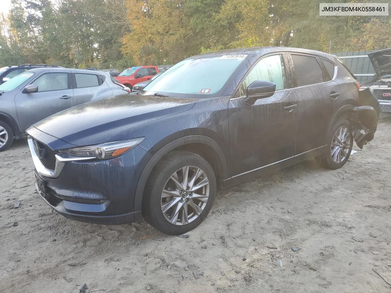 2019 Mazda Cx-5 Grand Touring VIN: JM3KFBDM4K0558461 Lot: 74062614