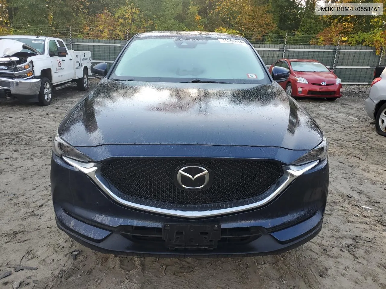 2019 Mazda Cx-5 Grand Touring VIN: JM3KFBDM4K0558461 Lot: 74062614