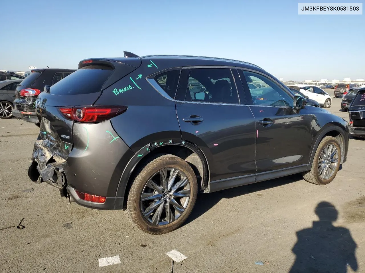 2019 Mazda Cx-5 Signature VIN: JM3KFBEY8K0581503 Lot: 74120424