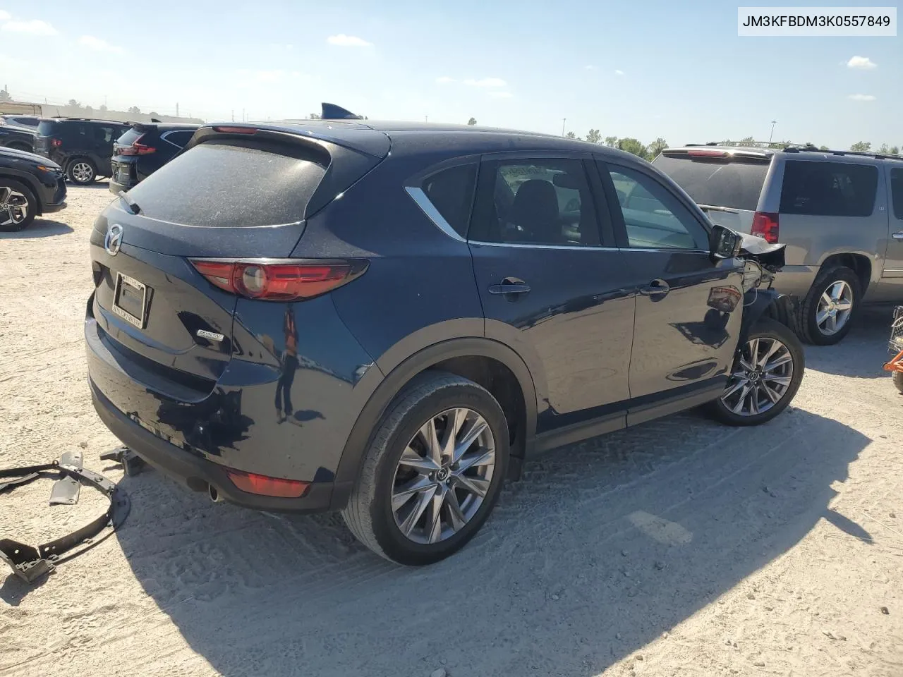 2019 Mazda Cx-5 Grand Touring VIN: JM3KFBDM3K0557849 Lot: 74297754