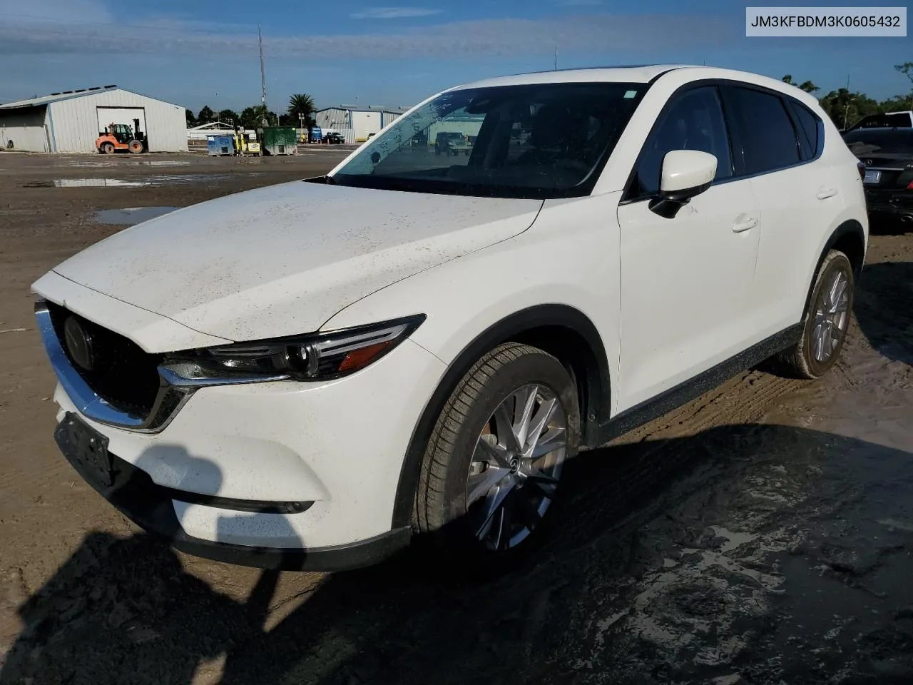 2019 Mazda Cx-5 Grand Touring VIN: JM3KFBDM3K0605432 Lot: 74320854