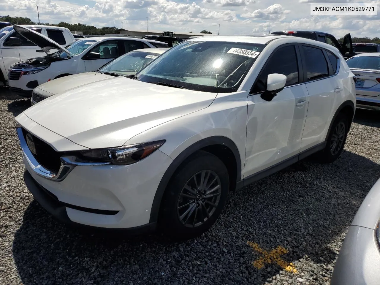 JM3KFACM1K0529771 2019 Mazda Cx-5 Touring