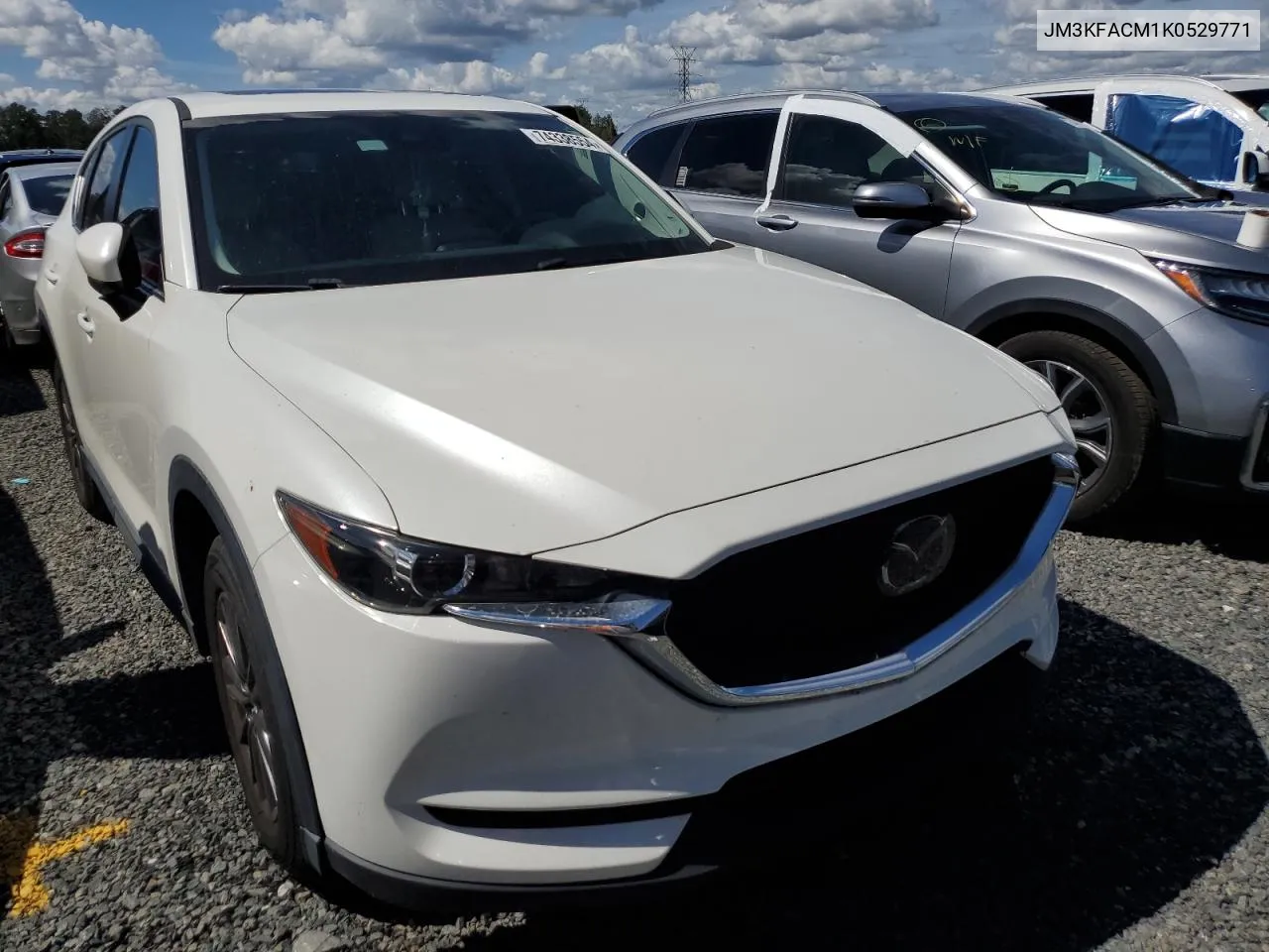 2019 Mazda Cx-5 Touring VIN: JM3KFACM1K0529771 Lot: 74338554