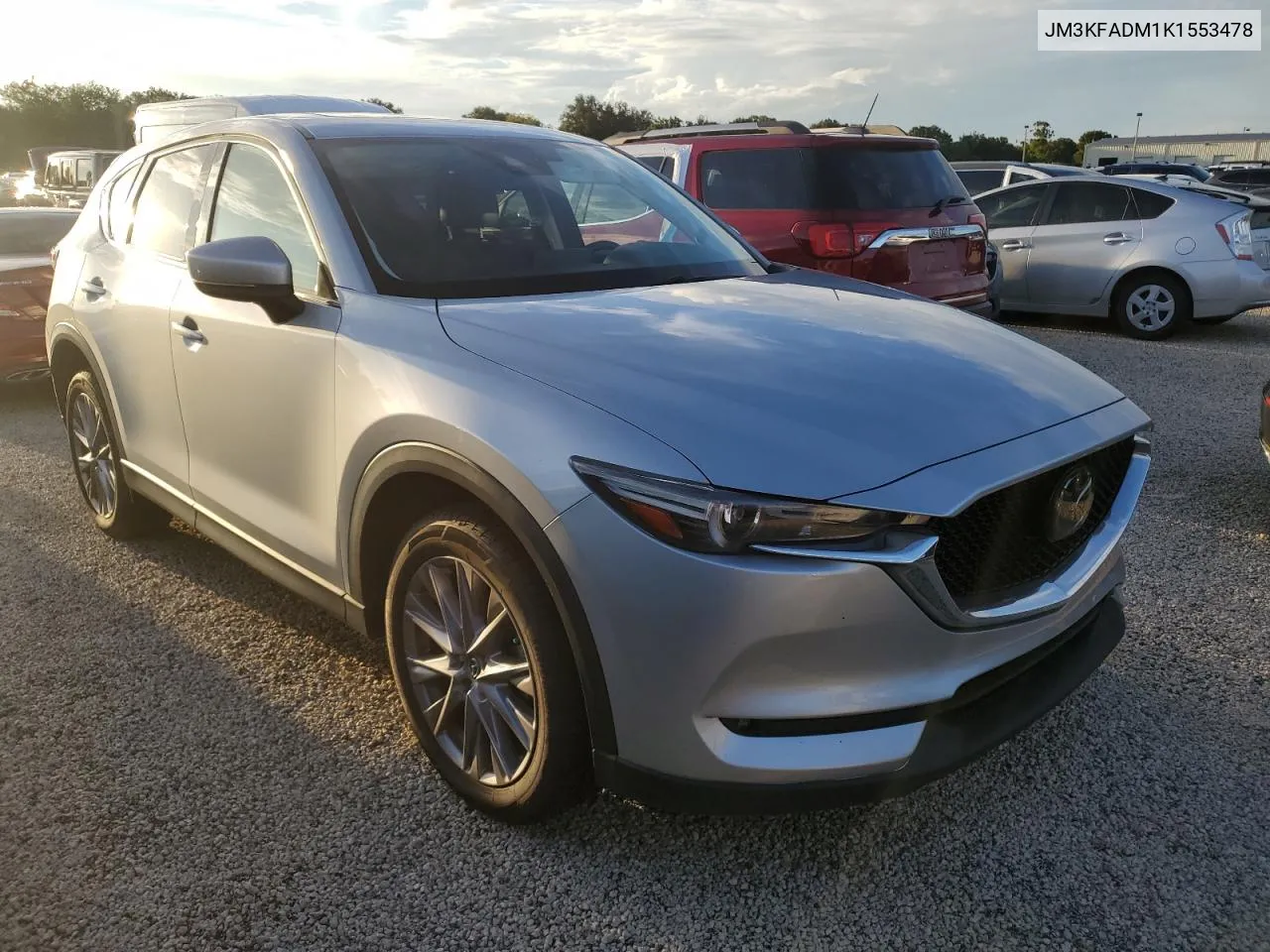 2019 Mazda Cx-5 Grand Touring VIN: JM3KFADM1K1553478 Lot: 74421664