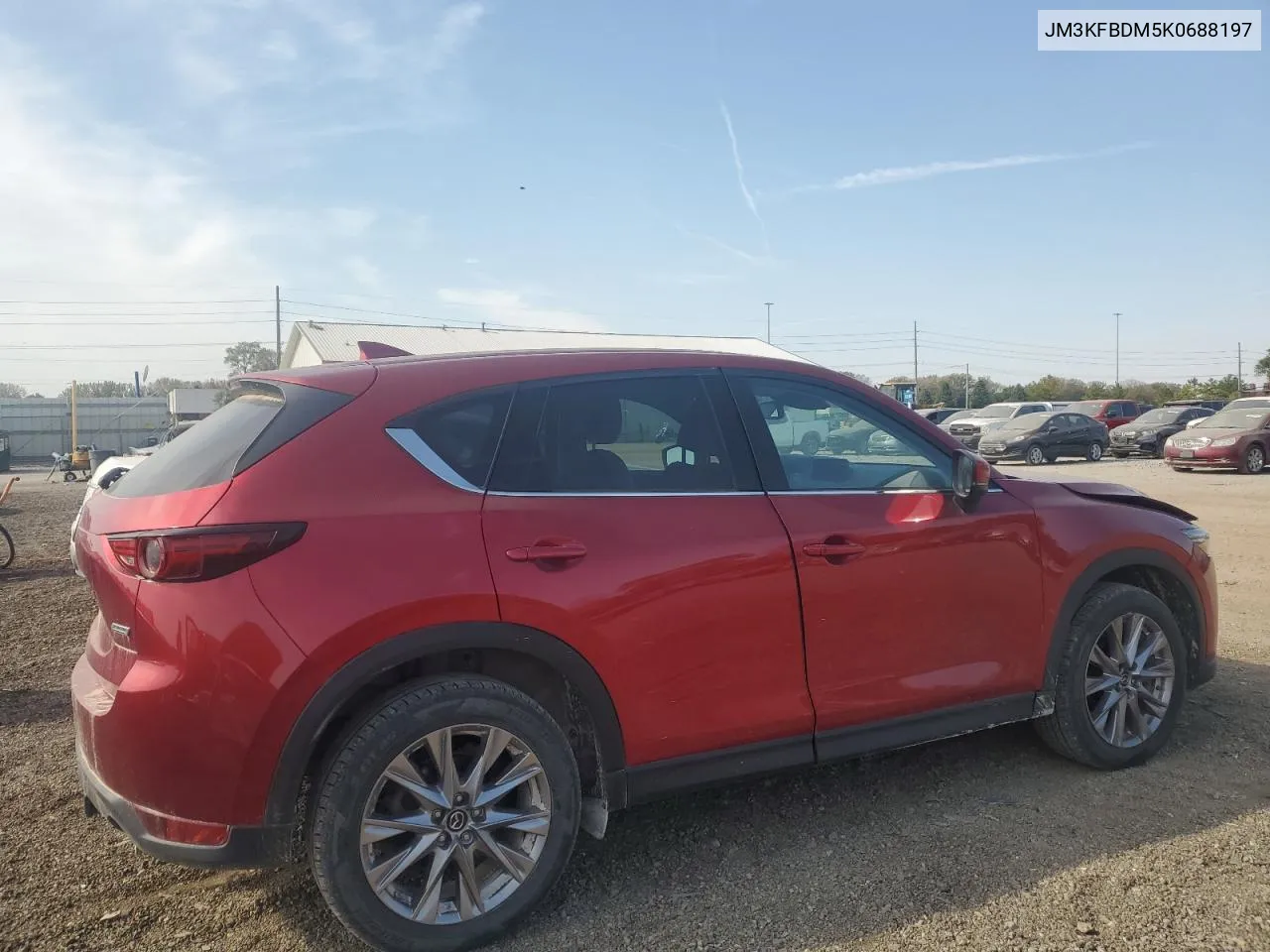 2019 Mazda Cx-5 Grand Touring VIN: JM3KFBDM5K0688197 Lot: 74466874