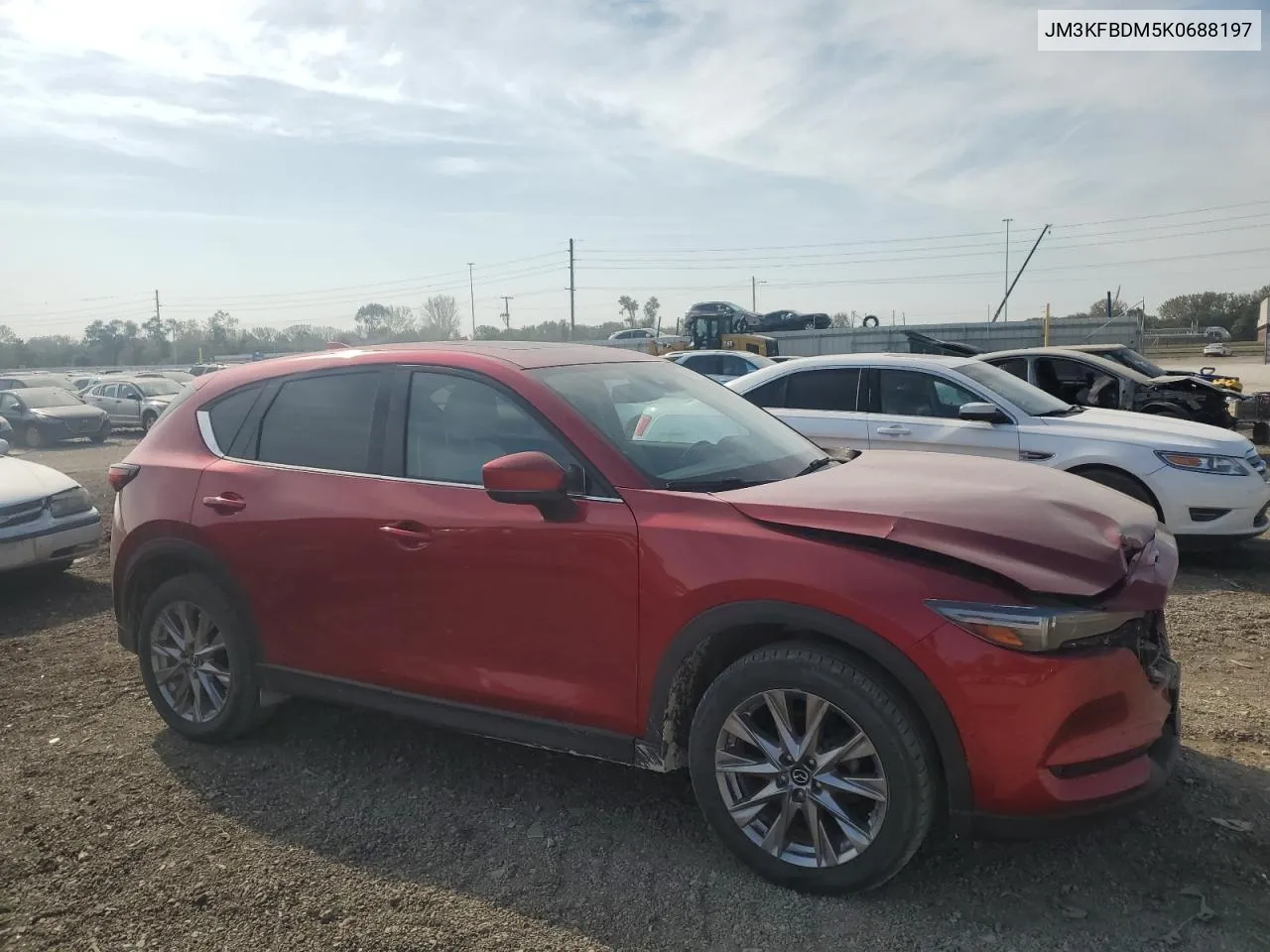 2019 Mazda Cx-5 Grand Touring VIN: JM3KFBDM5K0688197 Lot: 74466874