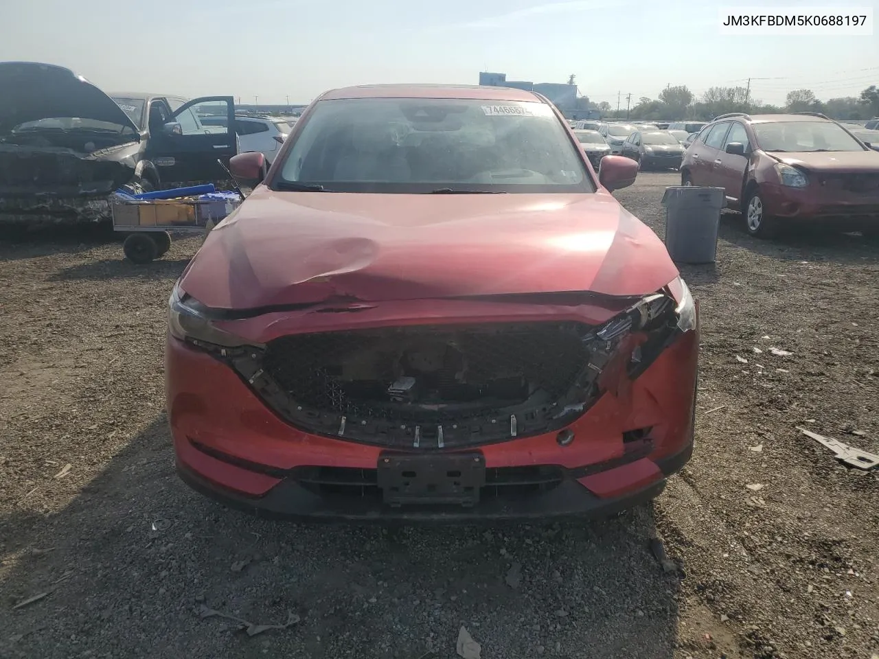 JM3KFBDM5K0688197 2019 Mazda Cx-5 Grand Touring