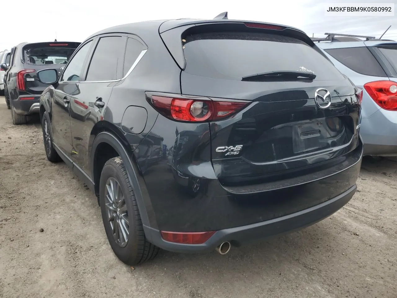 2019 Mazda Cx-5 Sport VIN: JM3KFBBM9K0580992 Lot: 74616834