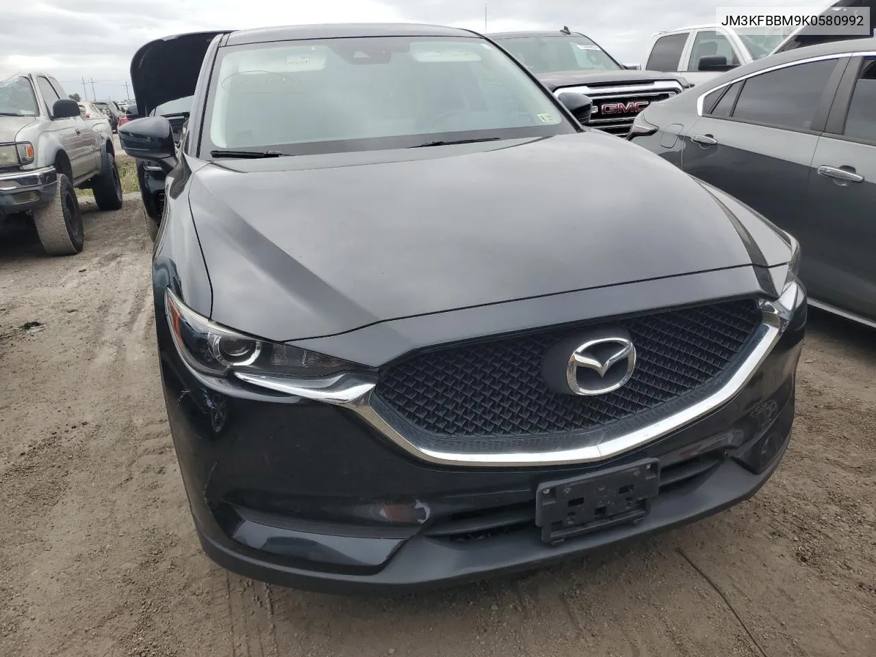 2019 Mazda Cx-5 Sport VIN: JM3KFBBM9K0580992 Lot: 74616834