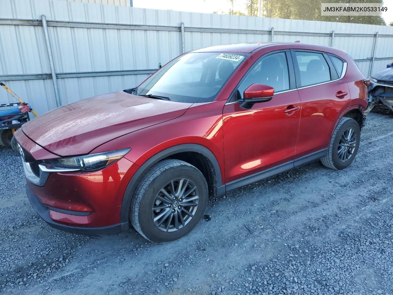 JM3KFABM2K0533149 2019 Mazda Cx-5 Sport