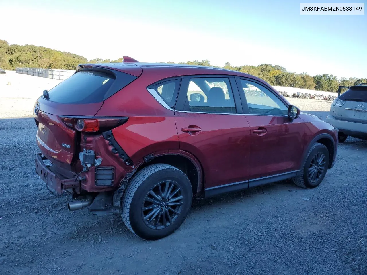 2019 Mazda Cx-5 Sport VIN: JM3KFABM2K0533149 Lot: 74659234