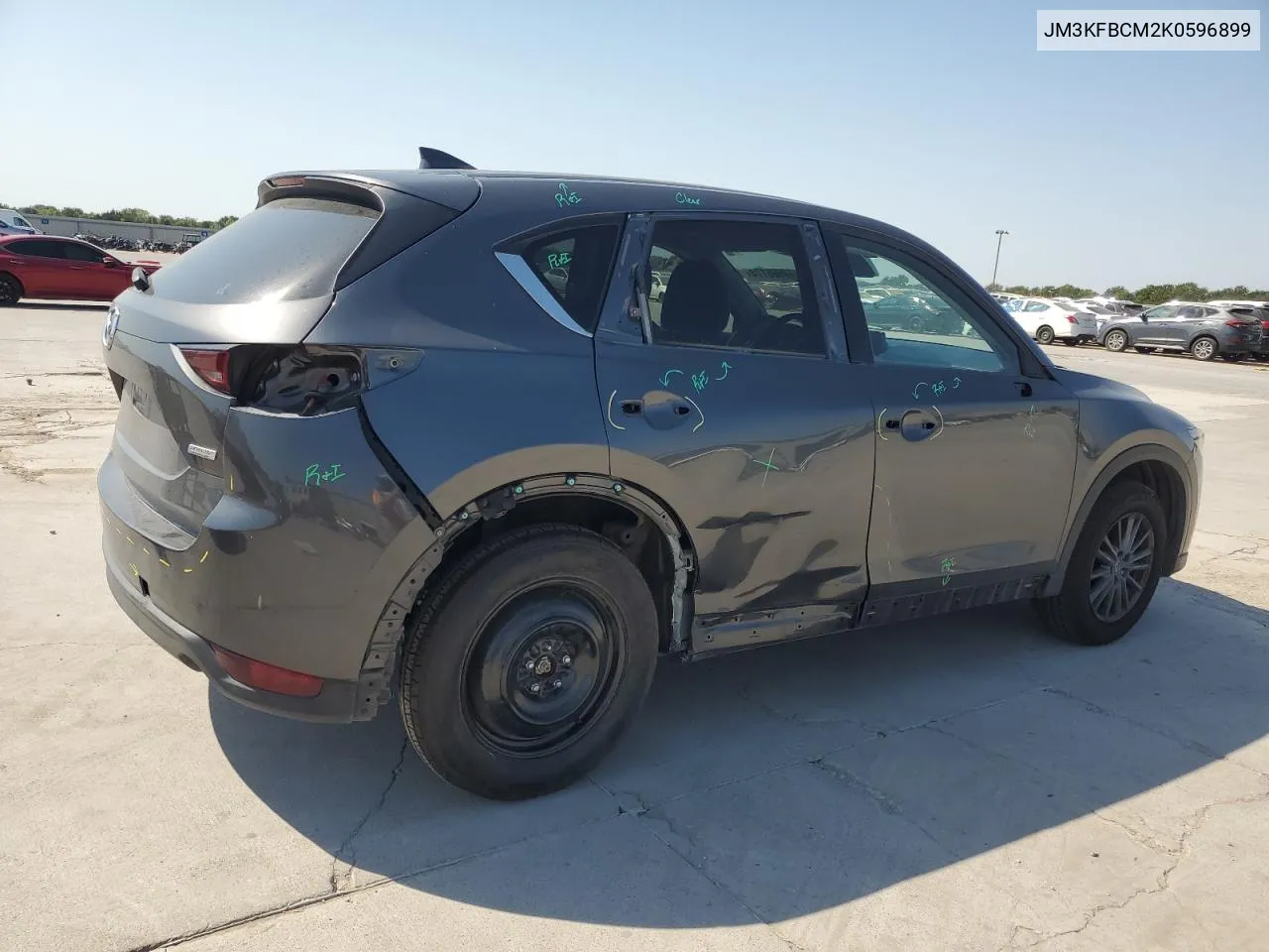 2019 Mazda Cx-5 Touring VIN: JM3KFBCM2K0596899 Lot: 74666174