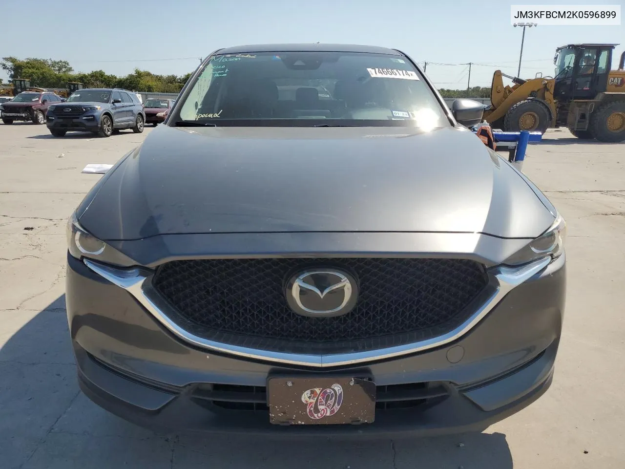 2019 Mazda Cx-5 Touring VIN: JM3KFBCM2K0596899 Lot: 74666174