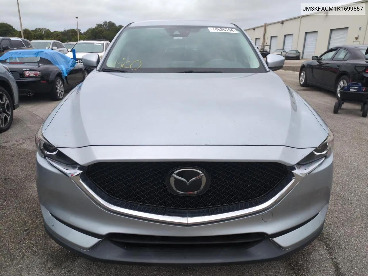 2019 Mazda Cx-5 Touring VIN: JM3KFACM1K1699557 Lot: 74680794