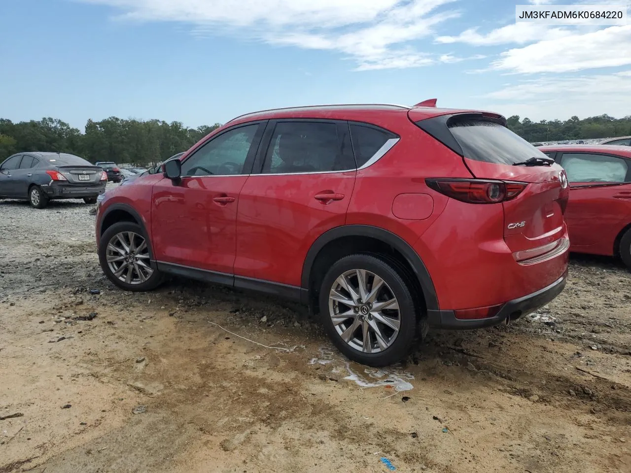 2019 Mazda Cx-5 Grand Touring VIN: JM3KFADM6K0684220 Lot: 74767074