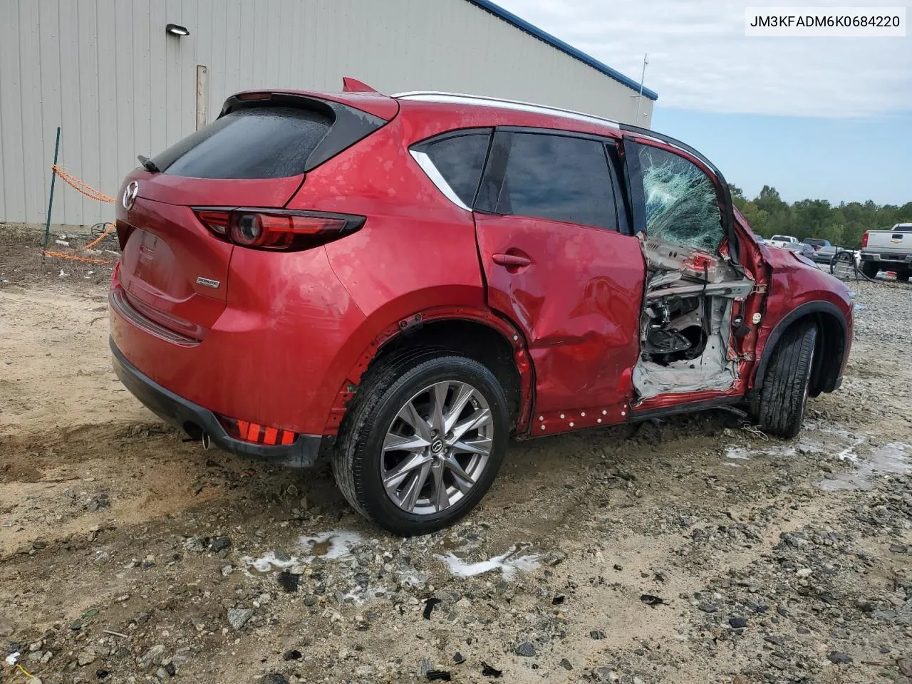 2019 Mazda Cx-5 Grand Touring VIN: JM3KFADM6K0684220 Lot: 74767074