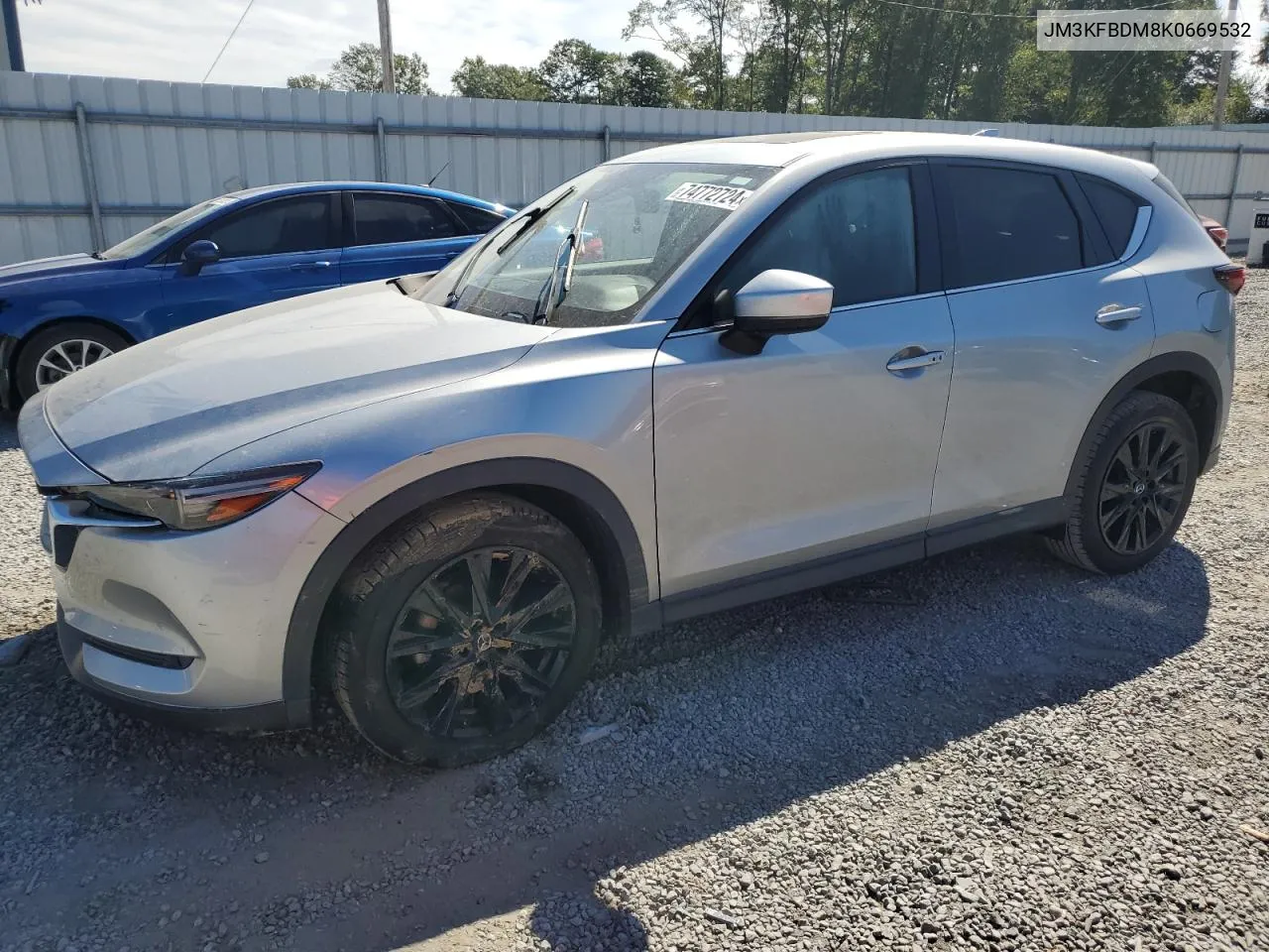 2019 Mazda Cx-5 Grand Touring VIN: JM3KFBDM8K0669532 Lot: 74772724