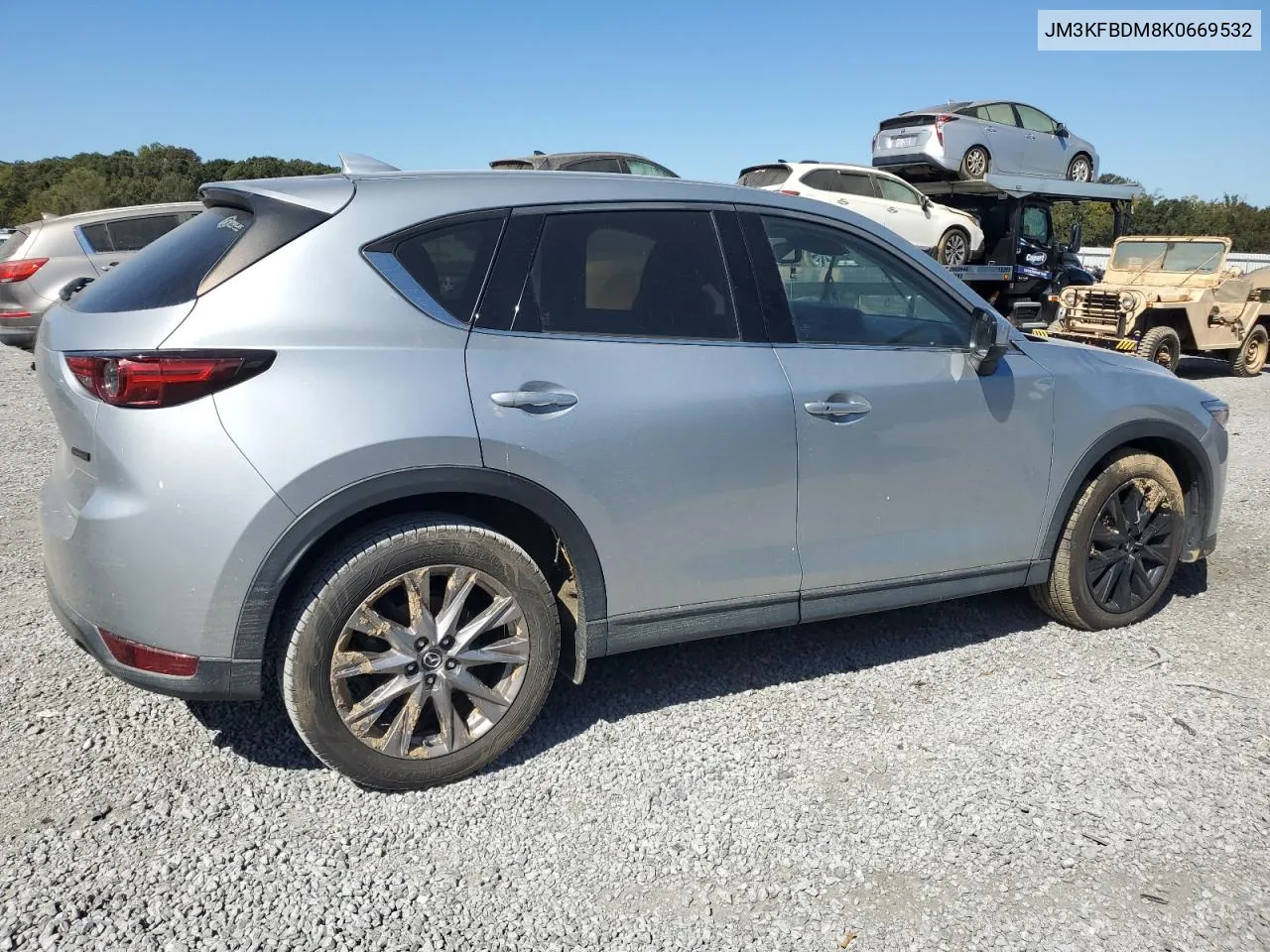 2019 Mazda Cx-5 Grand Touring VIN: JM3KFBDM8K0669532 Lot: 74772724