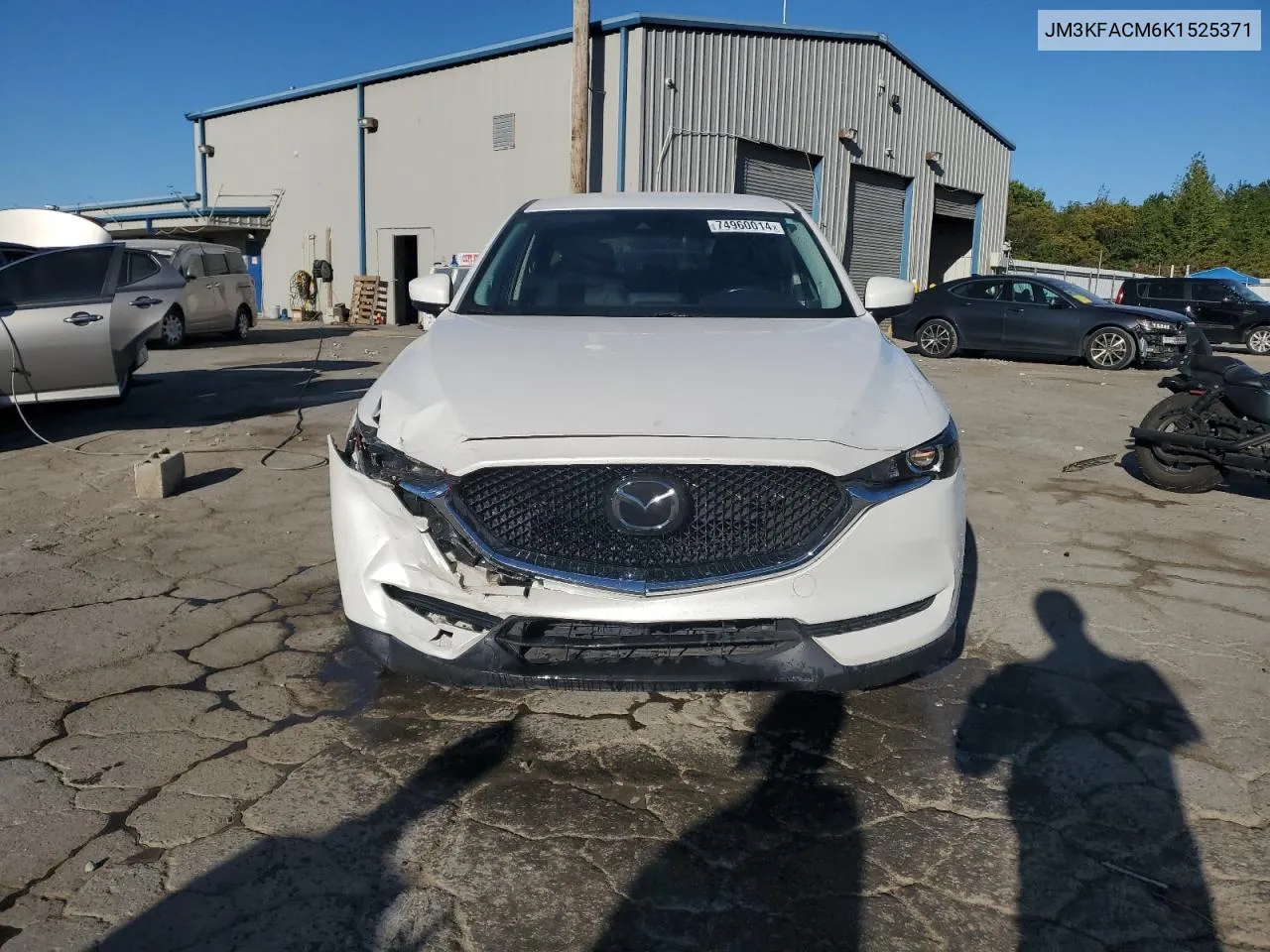 2019 Mazda Cx-5 Touring VIN: JM3KFACM6K1525371 Lot: 74960014