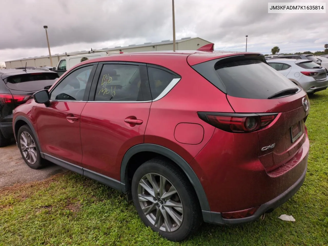 2019 Mazda Cx-5 Grand Touring VIN: JM3KFADM7K1635814 Lot: 74968004