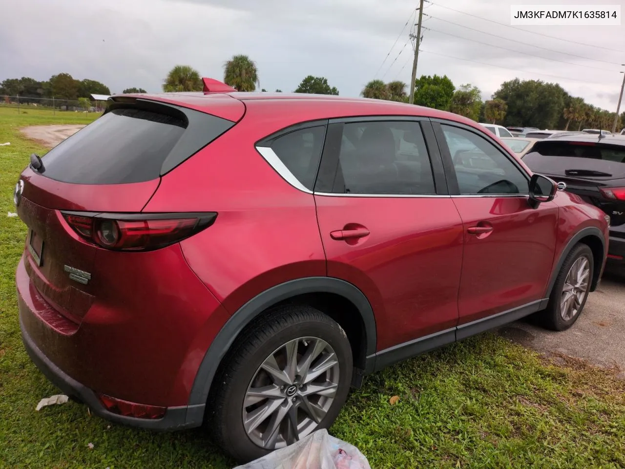 2019 Mazda Cx-5 Grand Touring VIN: JM3KFADM7K1635814 Lot: 74968004